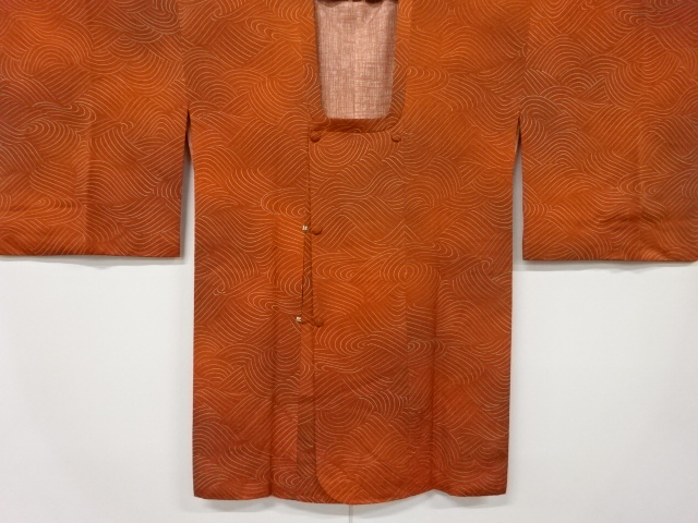 JAPANESE KIMONO / VINTAGE MICHIYUKI COAT / WAVE 